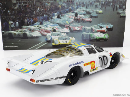 Porsche 917 LH 4.5L Team John Woolfe Racing N°10 24h Le Mans 1969 John Woolfe - Herbert Linge 1:18 Werk83 biela