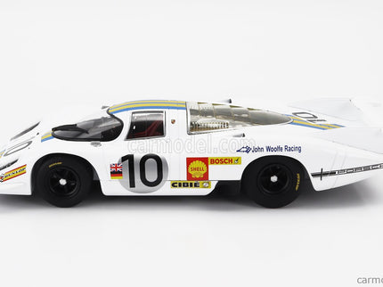 Porsche 917 LH 4.5L Team John Woolfe Racing N°10 24h Le Mans 1969 John Woolfe - Herbert Linge 1:18 Werk83 biela