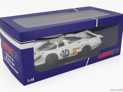 Porsche 917 LH 4.5L Team John Woolfe Racing N°10 24h Le Mans 1969 John Woolfe - Herbert Linge 1:18 Werk83 biela