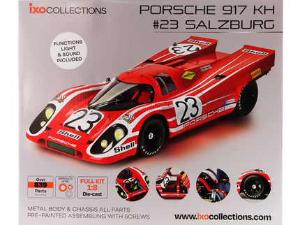 PORSCHE | 917K 4.9L TEAM SALZBURG N 23 WINNER 24h LE MANS 1970 HANS HERRMANN - RICHARD ATTWOOD | RED WHITE