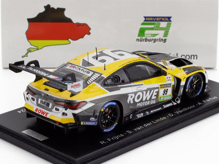 BMW | 4-SERIES M4 GT3 TEAM ROWE RACING N 99 24h NURBURGRING 2024 R.FRIJNS - S.VAN DER LINDE - D.VANTHOOR - A.FARFUS | GREY YELLOW WHITE