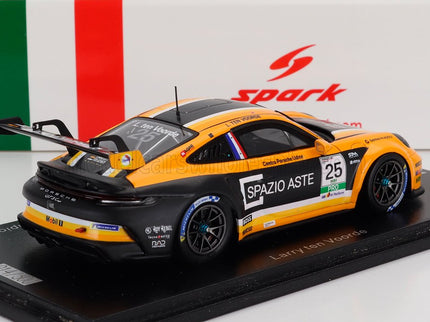 PORSCHE | 911 992 GT3 CUP N 25 PORSCHE CARRERA CUP ITALY CHAMPION 2023 LARRY TEN VOORDE | ORANGE BLACK