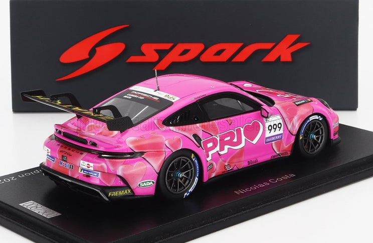 PORSCHE | 911 992 GT3 CUP N 999 PORSCHE CARRERA CUP BRAZIL CHAMPION 2023 NICOLAS COSTA | PINK