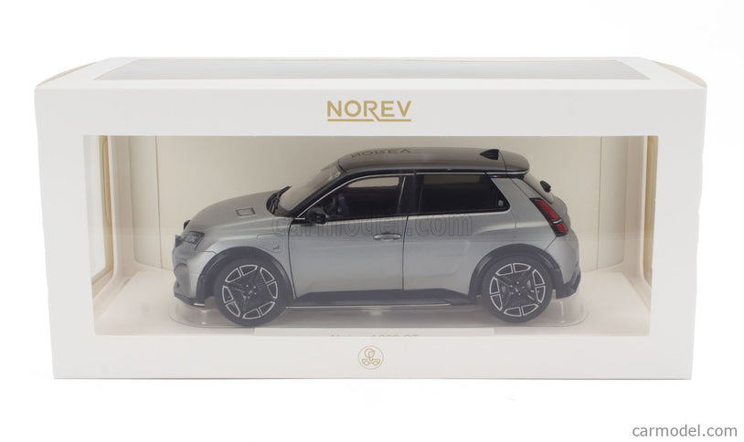 Alpine Alpine A290 GT 2025 1:18 Norev Tornade sivá čierna metalická