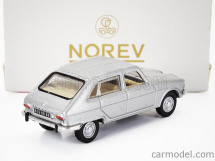 Renault R16 1966 1:87 Norev sivá metalická