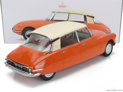 Citroen ID19 1957 1:12 Norev oranžová krémová