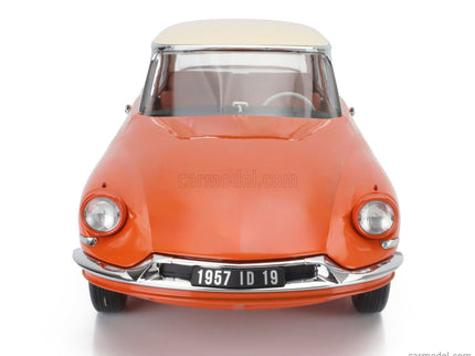 Citroen ID19 1957 1:12 Norev oranžová krémová