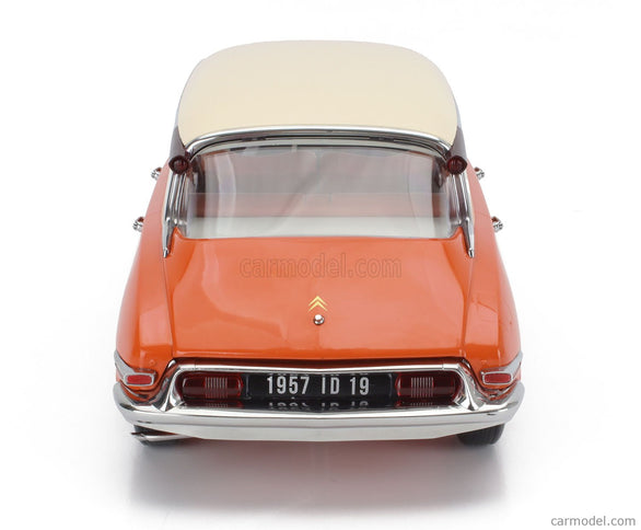 Citroen ID19 1957 1:12 Norev oranžová krémová
