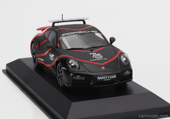 Porsche 911 992 Turbo S Coupe Safety Car Wec 2023 1:43 Minichamps čierna červená