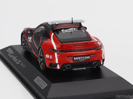 Porsche 911 992 Turbo S Coupe Safety Car Wec 2023 1:43 Minichamps čierna červená