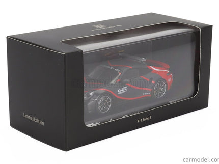Porsche 911 992 Turbo S Coupe Safety Car Wec 2023 1:43 Minichamps čierna červená