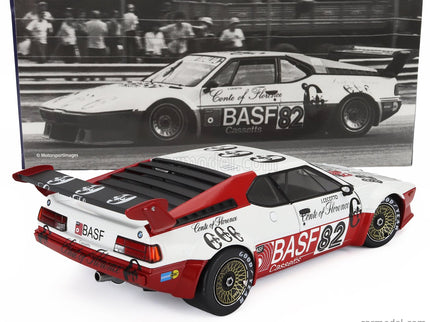 BMW M1 Procar N°82 Procar Series 1980 Johnny Cecotto 1:18 Werk83 červená biela