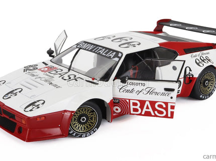 BMW M1 Procar N°82 Procar Series 1980 Johnny Cecotto 1:18 Werk83 červená biela