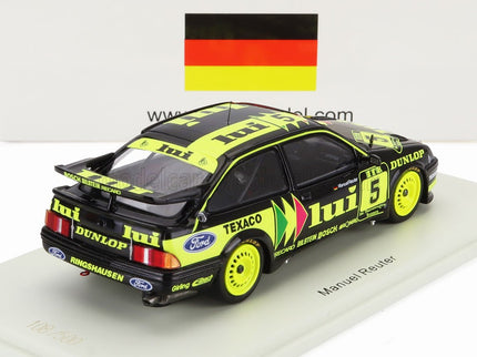 FORD ENGLAND | SIERRA RS500 COSWORTH N 5 DTM 1988 MANUEL REUTER | BLACK YELLOW