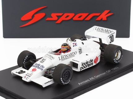 ARROWS | F1  A6 N 30 GERMANY GP 1983 THIERRY BOUTSEN | WHITE