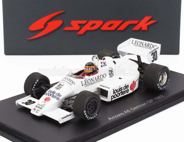 ARROWS | F1  A6 N 30 GERMANY GP 1983 THIERRY BOUTSEN | WHITE