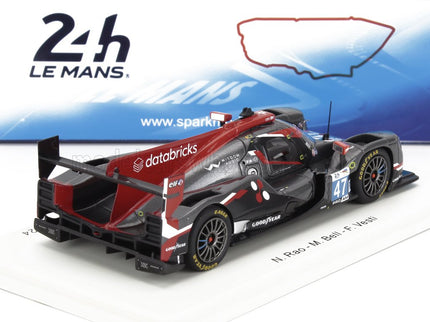 ORECA | 07 GIBSON GK428 4.2L V8 TEAM COOL RACING N 47 24h LE MANS 2024 FREDERIK VESTI - MATT BELL - NAVEEN RAO | BLACK RED