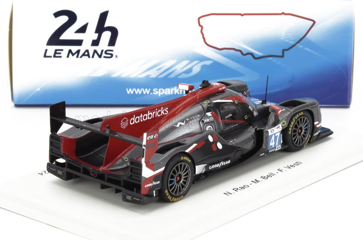 ORECA | 07 GIBSON GK428 4.2L V8 TEAM COOL RACING N 47 24h LE MANS 2024 FREDERIK VESTI - MATT BELL - NAVEEN RAO | BLACK RED