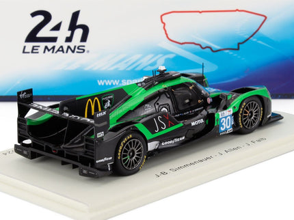 ORECA | 07 GIBSON GK428 4.2L V8 TEAM DUQUEINE N 30 24h LE MANS 2024 JEAN BAPTISTE SIMMENAUER - JAMES ALLEN - JOHN FALB | GREEN BLACK