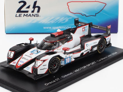 ORECA | 07 GIBSON GK428 4.2L V8 TEAM VECTOR SPORT N 10 24h LE MANS 2024 RYAN CULLEN - PATRICK PILET - STEPHANE RICHELMI | WHITE BLACK