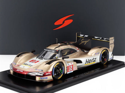 PORSCHE | 963 9RD 4.6L TURBO V8 TEAM HERTZ JOTA N 12 24h LE MANS 2024 WILL STEVENS - NORMAN NATO - CALLUM ILOTT | WHITE GOLD