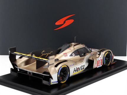 PORSCHE | 963 9RD 4.6L TURBO V8 TEAM HERTZ JOTA N 12 24h LE MANS 2024 WILL STEVENS - NORMAN NATO - CALLUM ILOTT | WHITE GOLD