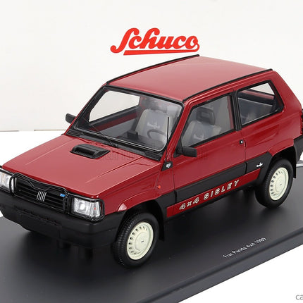 Fiat Panda 4x4 1989 1:18 Schuco červená
