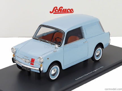 Autobianchi Bianchina Furgoncino Van 1957 1:18 Schuco svetlomodrá