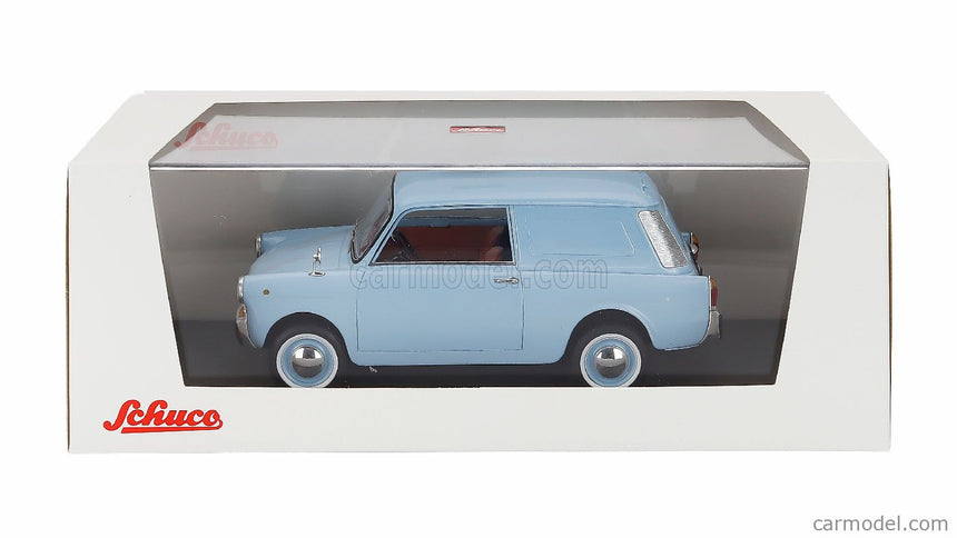 Autobianchi Bianchina Furgoncino Van 1957 1:18 Schuco svetlomodrá