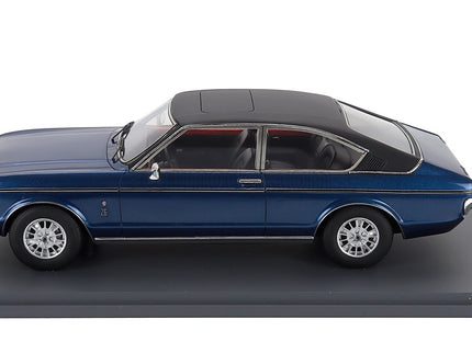 Ford Granada Coupe 1972 1:18 Schuco modrá čierna