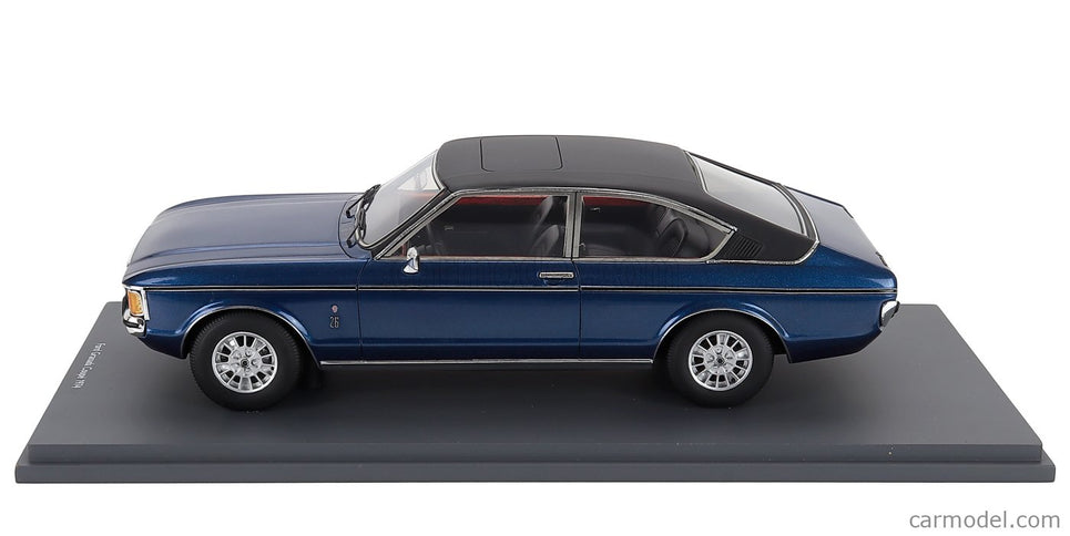 Ford Granada Coupe 1972 1:18 Schuco modrá čierna