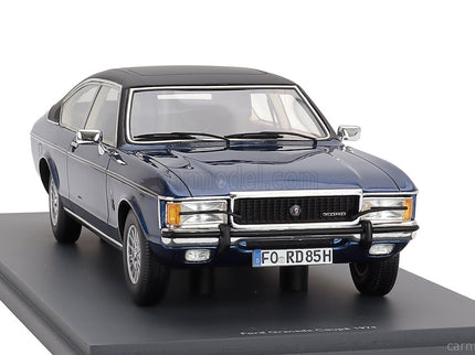 Ford Granada Coupe 1972 1:18 Schuco modrá čierna