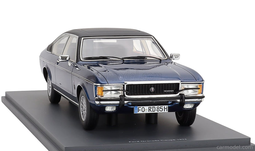 Ford Granada Coupe 1972 1:18 Schuco modrá čierna