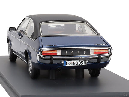 Ford Granada Coupe 1972 1:18 Schuco modrá čierna