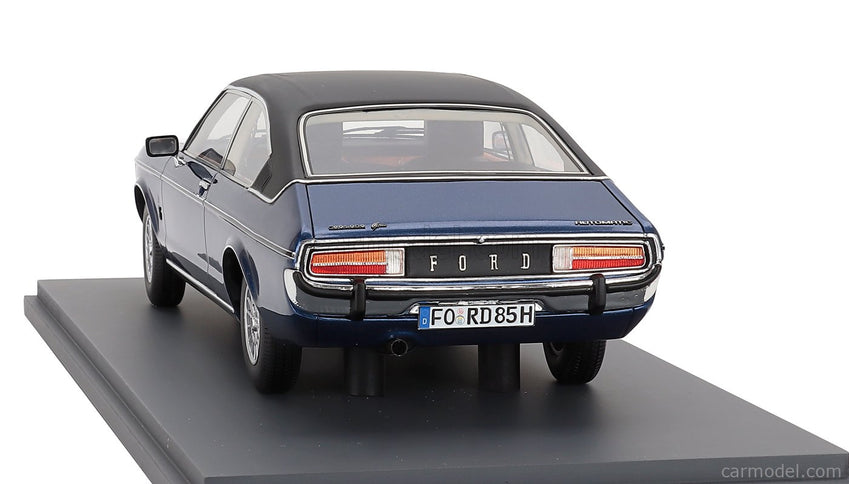 Ford Granada Coupe 1972 1:18 Schuco modrá čierna