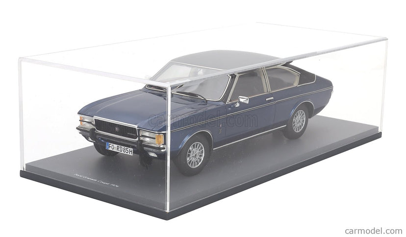 Ford Granada Coupe 1972 1:18 Schuco modrá čierna