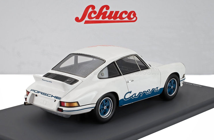 PORSCHE | 911 2.7 RS COUPE PRESENTATION 1972 | WHITE BLUE