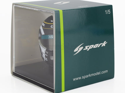 Stilo Helmet F1 Helma Lance Stroll Team Aramco Cognizant Aston Martin N°18 Canada GP 2024 1:5 Spark Model čierna