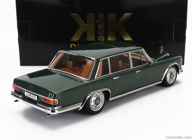 Mercedes Benz S-Class 600 Pullman (W100) 1963 1:18 KK Scale zelená metalická