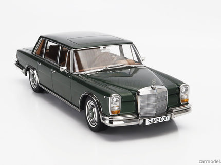 Mercedes Benz S-Class 600 Pullman (W100) 1963 1:18 KK Scale zelená metalická