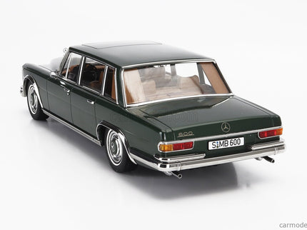 Mercedes Benz S-Class 600 Pullman (W100) 1963 1:18 KK Scale zelená metalická