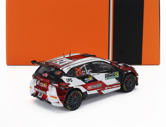 HYUNDAI | i20 N RALLY2 N 24 RALLY MONTECARLO 2024 NICOLAS CIAMIN - YANNICK ROCHE | RED BLACK WHITE