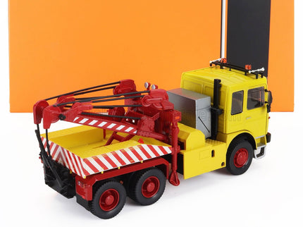 MAN | F8 26.281 TRACTOR TRUCK 3-ASSI 1982 - CARRO ATTREZZI - WRECKER ROAD SERVICE | YELLOW RED