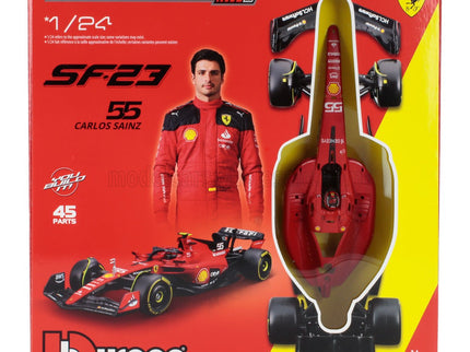FERRARI | F1  SF-23 TEAM SCUDERIA FERRARI N 55 SEASON 2023 CARLOS SAINZ | RED BLACK