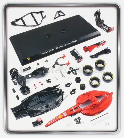 FERRARI | F1  SF-23 TEAM SCUDERIA FERRARI N 16 SEASON 2023 CHARLES LECLERC | RED BLACK