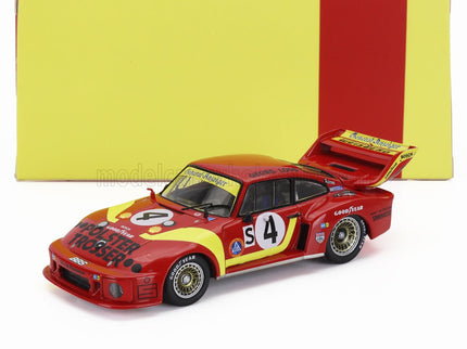 PORSCHE | 935/77A 930 TEAM GELO RACING N 4 6h SILVERSTONE 1978 KLAUS LUDWIG - HANS HEYER | RED YELLOW