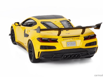 Chevrolet Corvette ZR1 Coupe 2024 1:18 Maisto žltá