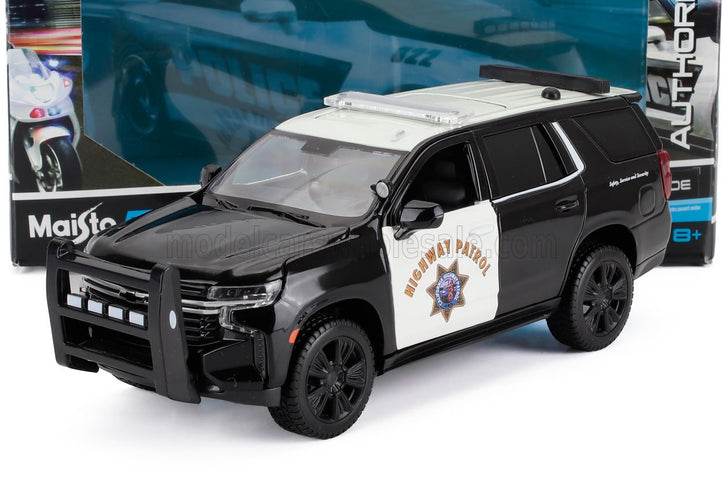 CHEVROLET | CHEVY TAHOE POLICE HIGWAY PATROL 2021 | BLACK WHITE