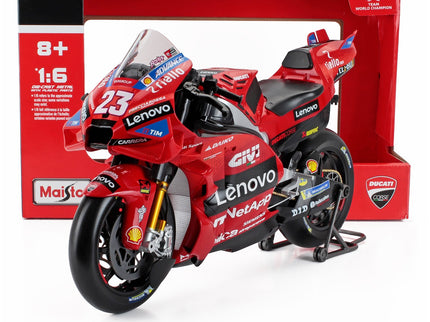DUCATI | DESMOSEDICI GP24 TEAM LENOVO N 23 MOTOGP SEASON 2024 ENEA BASTIANINI | RED