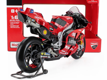 DUCATI | DESMOSEDICI GP24 TEAM LENOVO N 1 MOTOGP SEASON 2024 FRANCESCO BAGNAIA | RED